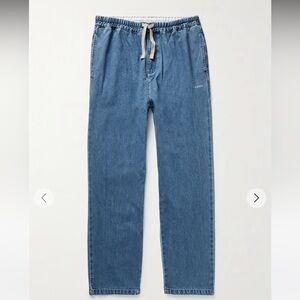 NEW FRAME Straight-Leg Denim Drawstring Trousers!!! Size M. Perfect condition.